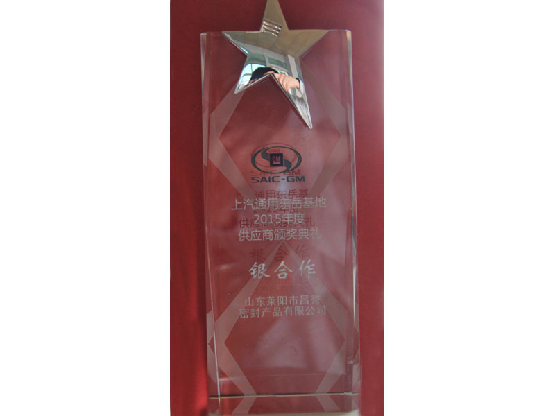SAIC-GM Silver Cooperation Award